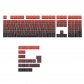 Lucky Strike 104+29 Keys PBT Doubleshot Side Legends Keycaps Set Cherry Profile for MX Keyboard